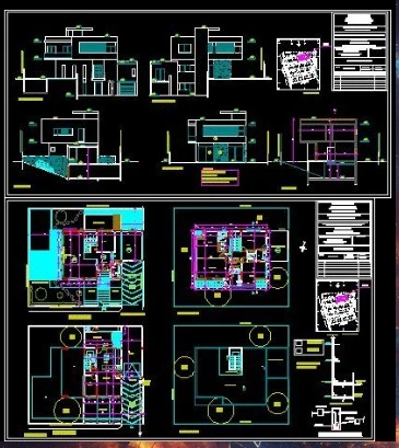 Elektrik Proje Çizim Örneği