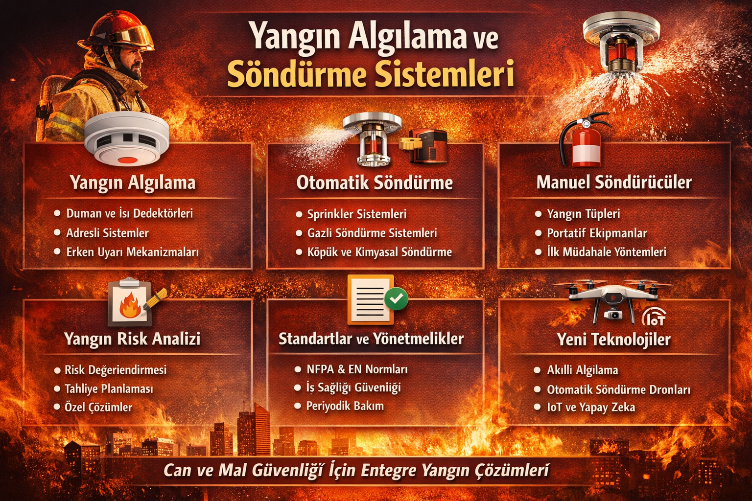 Yangın algılama ve ihbar sistemi